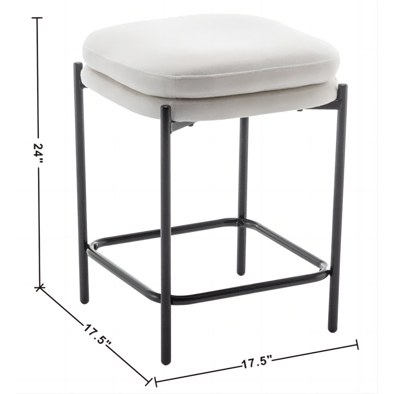 Tabouret court Sydnor