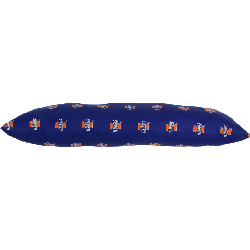 100% Cotton Lumbar Pillow, Illinois Fighting Illini