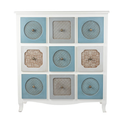 Poquito 100 cm W Chest of 9 Drawers