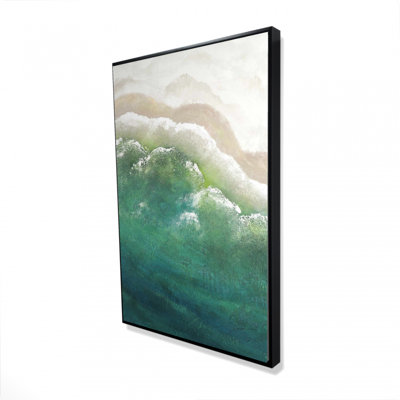 «Turquoise Sea» sur toile