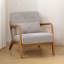 Upholstered Accent Chair-1952910434