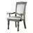 Glendora Faux Leather Upholstered Armchair-1869514221
