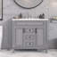 Meuble-lavabo 36 po avec lavabo supérieur-123207871