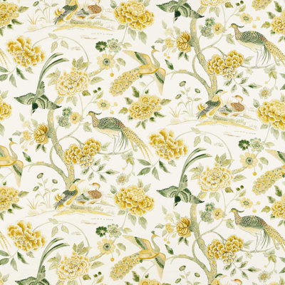 Indienne Peacock Fabric