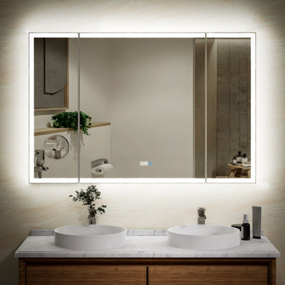 Miroir mural de salle de bain Liyah