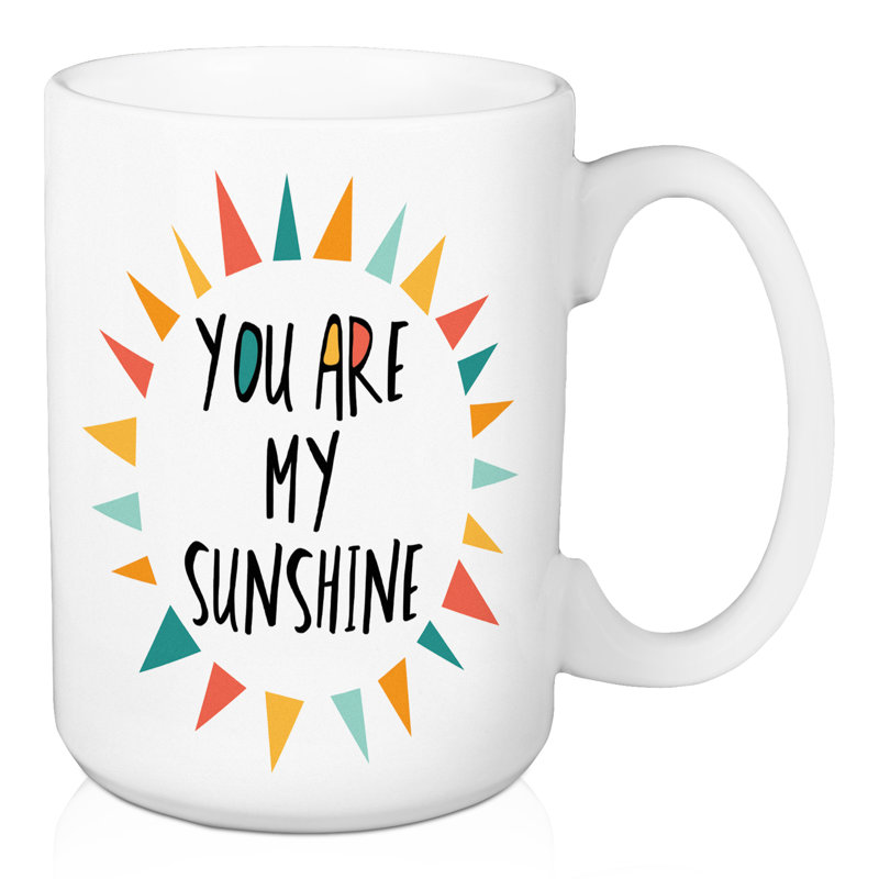 Grande tasse à café tu as ma soleil Emeline