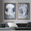 Indigo Jellyfish I par Vincent Van Gogh - ensemble de 2 reproductions d'art encadrées-95039393-95039399-95053934