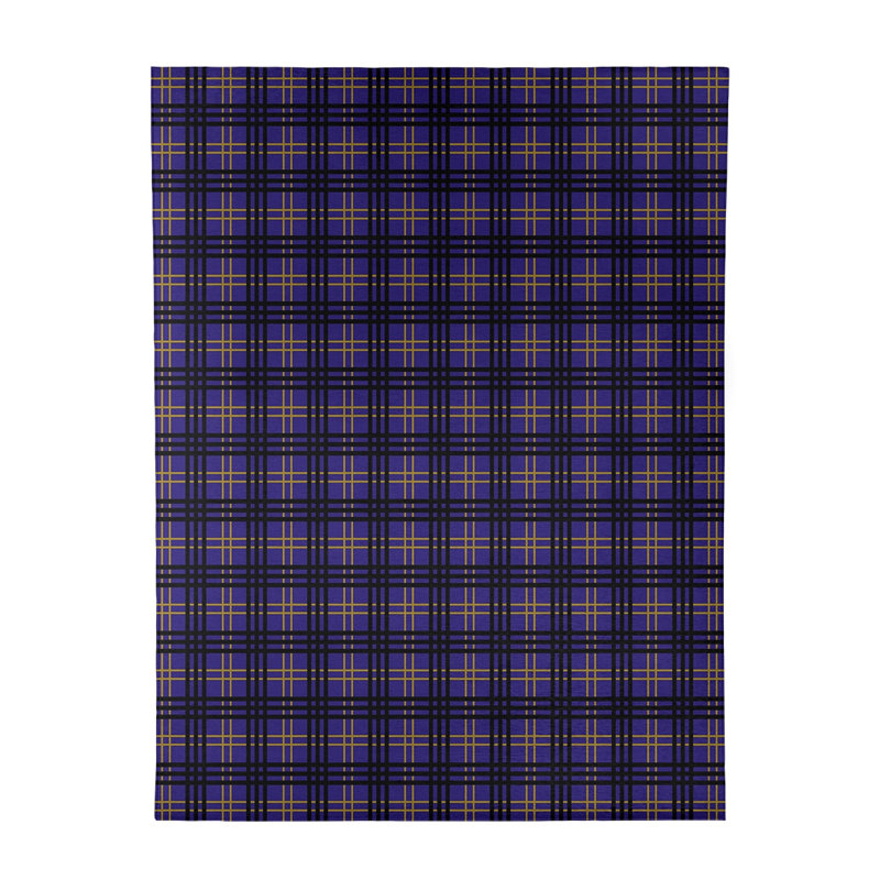 Plaid Indoor Rug, Rectangle 8' x 10'