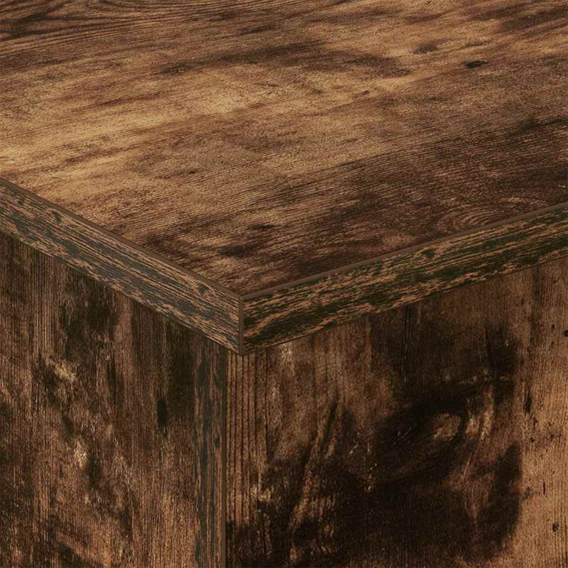 End Table, Smoked Oak