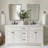 Contemporary Concave Scalloped Irregular Bathroom Vanity Mirror | Stainless Steel Frame-1125657033-1109025366