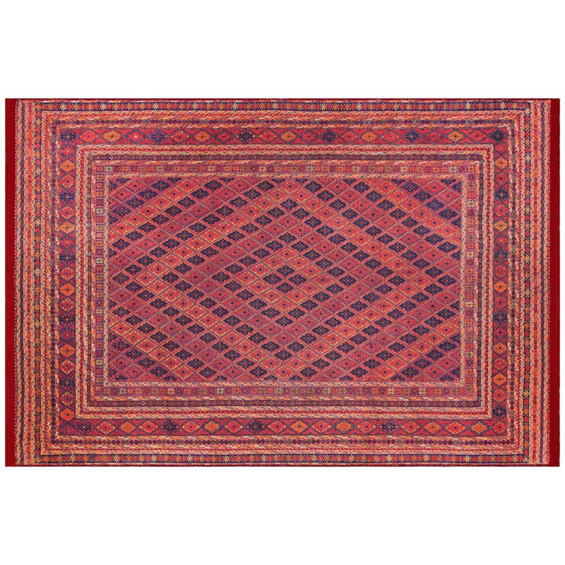 Steeven Cotton Floral Indoor / Outdoor Rug, Rectangle 3'3" x 6'7"