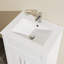 Compartiment pour salle de bain avec meuble-lavabo Goodyo, 24 po, blanc