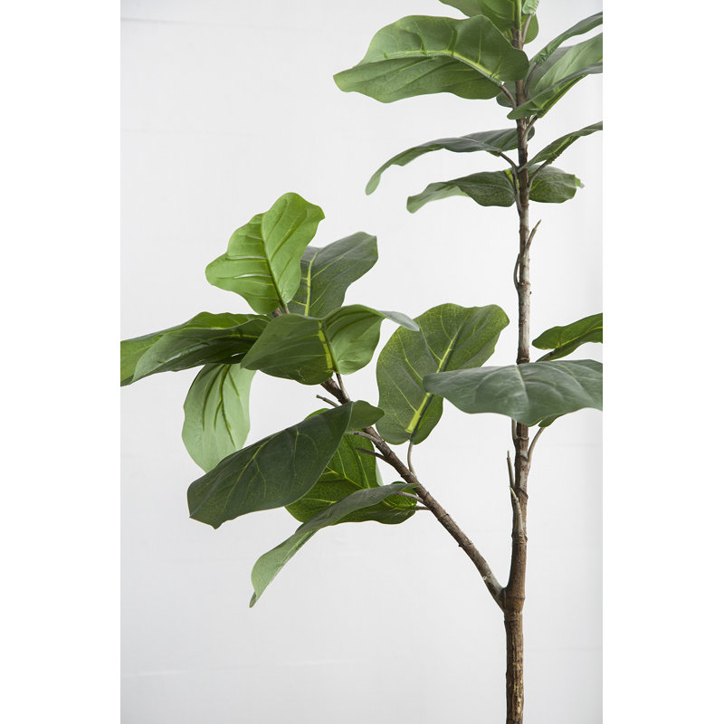 60'' Faux Fiddle Leaf Fig Tree in Pot