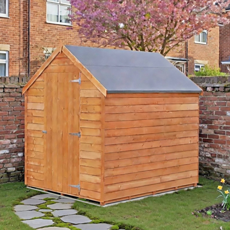 Garden Value Overlap Shed , Yes, 5 ft. W x 7 ft. D