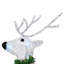 vidaXL LED Reindeers Fabric-1806913907