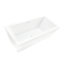 Baignoire de trempage autoportante en acrylique 67 po. X 32 po.-84448301