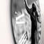 Portrait monochrome d'un taureau espagnol II - Horloge murale de ferme-60186867