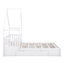 Lit plateforme en bois avec garde-corps et 2 tiroirs Wood House-802951565