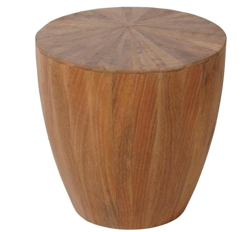 Wood End Table
