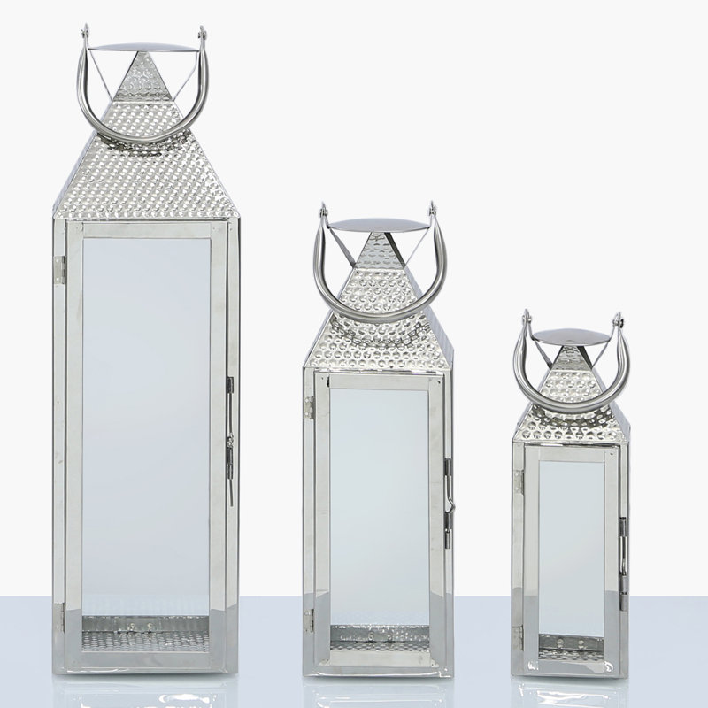 3 Piece Floor Lantern Set