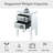 Meshon 2-Drawer Accent Table in Mirrored