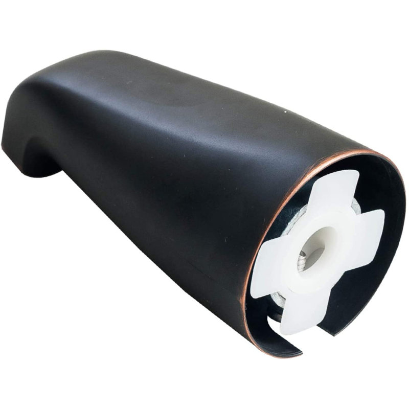 Sento Bathroom Tub Spout, Oil Rubber Bronze