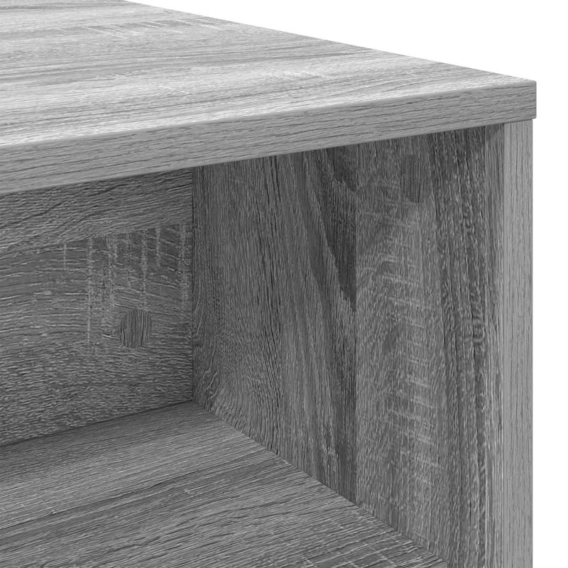 Coffee Table with Storage, Grey Sonoma
