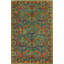 Tapis taupe / rouille / bleu sarcelle Earna-17940747
