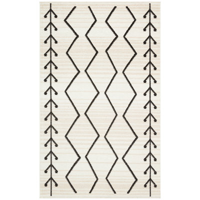 Tapis de couloir élégant, 100% polypropylène, 31,5 po x 59,1 po | 1700 g / m², velours de 0,3 pouce, tissé à la machine, 115 200 points de fil | Durable et facile à nettoyer, parfait pour les vestibules et les espaces de vie