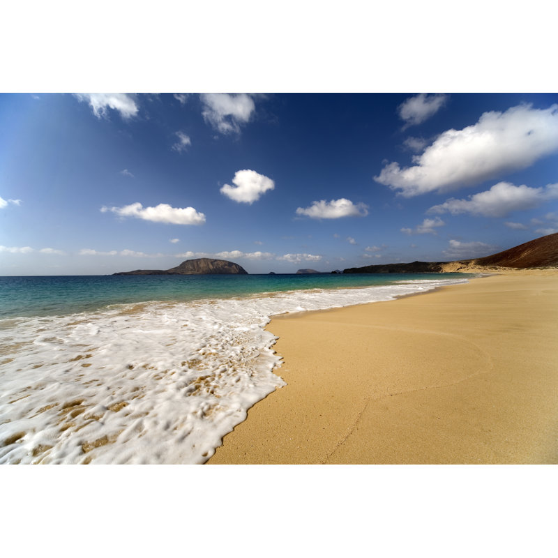 Island Graciosa - Wrapped Canvas Print, 30cm H x 46cm W x 3.8cm D