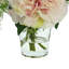 Peony Faux Floral in Vase