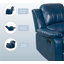 Fauteuil inclinable électrique en cuir Wilderich-847981067