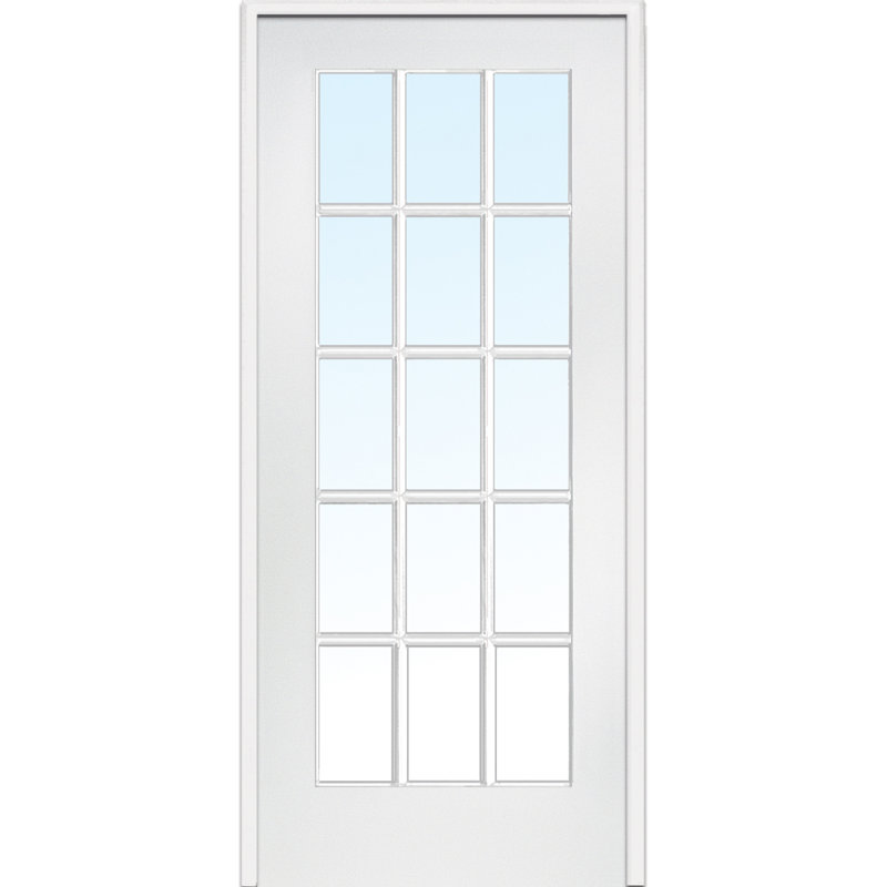 Glass French Doors, 32" x 80", Right Hand