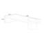 Table basse en bois massif Burlywood-109243241