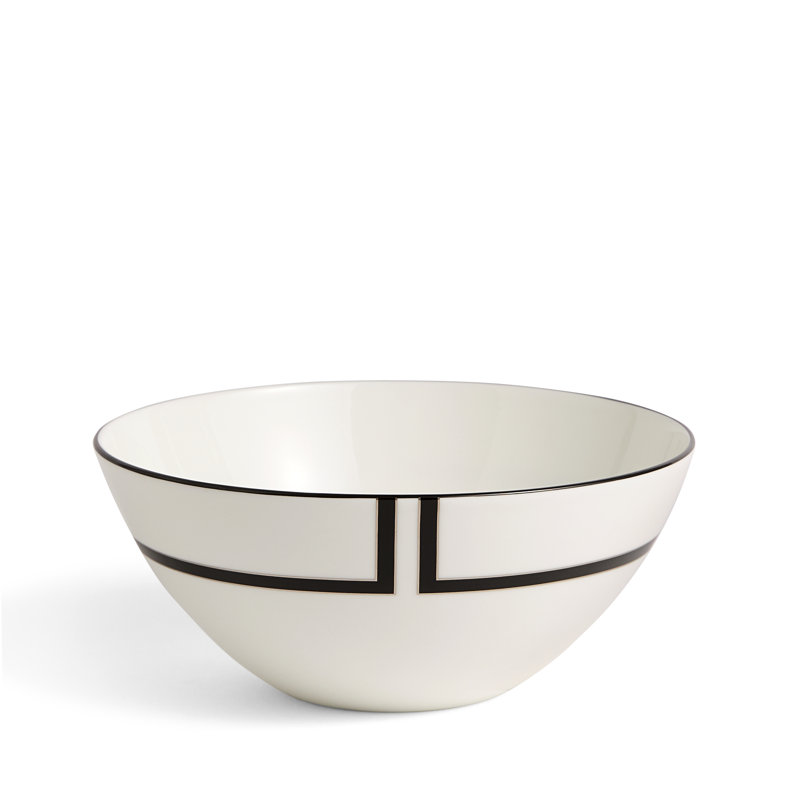 Vera Wang Luxe Graphite 6.2in Cereal Bowl