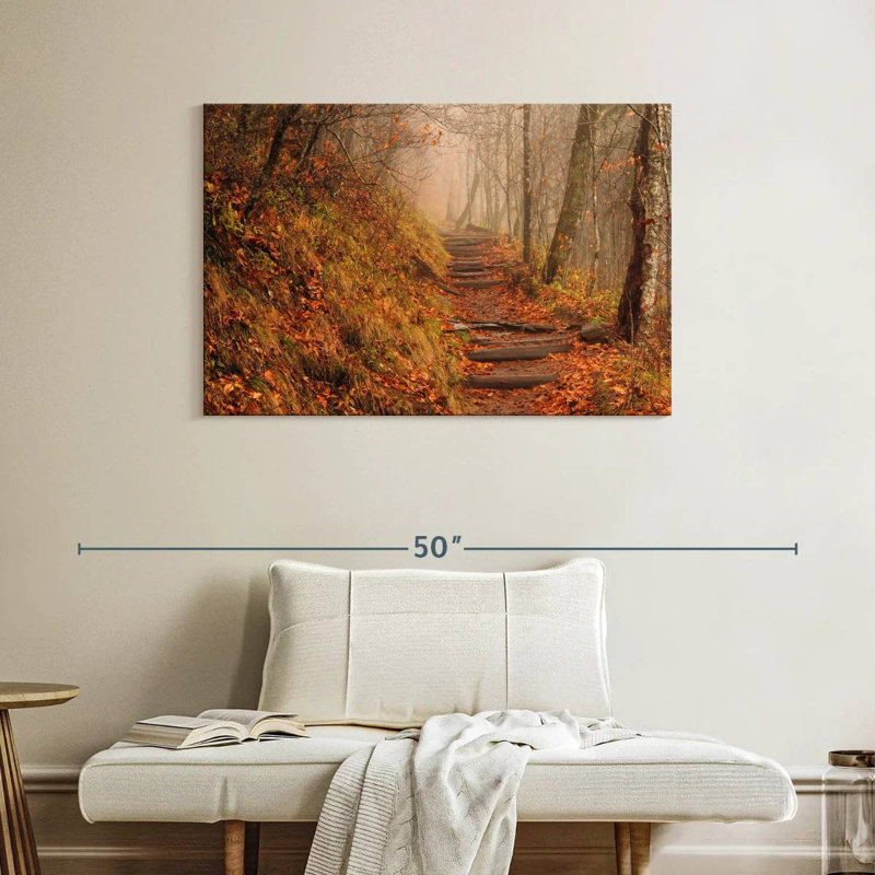 Sentier des Appalaches Alvord Misty Autumn, H 26 po x l 39 po