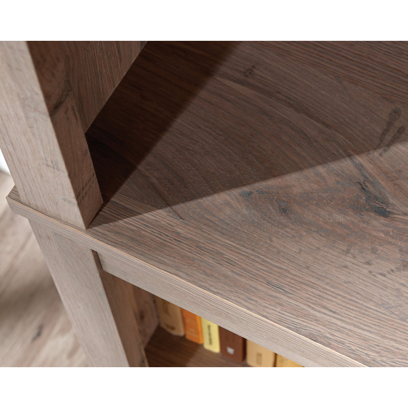 Brunoy 5 Shelf Bookcase Mo 3A, Laurel Oak