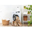 Ensemble de couette réversible en coton à motif floral 7 pièces Vin Terracotta Queen-136112146