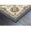 Tapis oriental bleu / ivoire-22281122