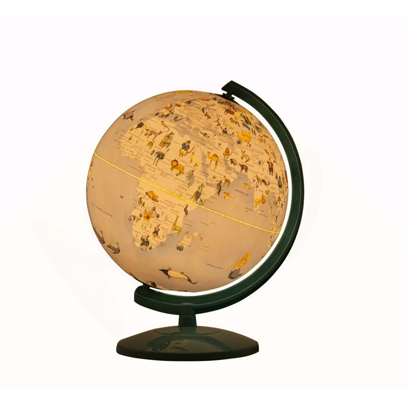Veilleuse globe terrestre 12,75 po