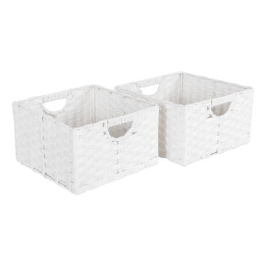 Wayfair Basics Stackable Storage Drawers, White