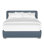 Tansy Solid Wood Wingback Bed