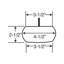 H 2 1/2 po x 4 1/2 po Dia-86654525-132258381