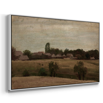 "Vintage Landscape -DX III" sur toile
