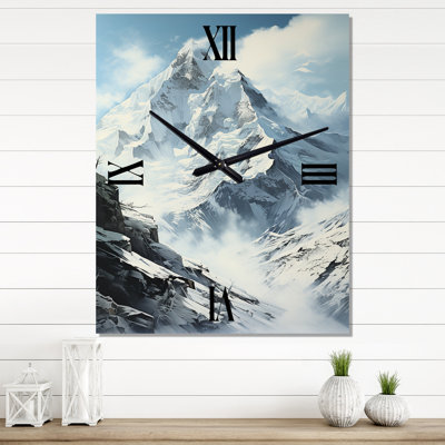 Coleeta - Mountains Modern Wall Clock