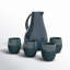 Borgen 72oz. Stoneware Pitcher-849451249