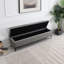 Banc de rangement rembourré 100% polyester Aquanette-734558942-734558941