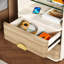 Table de chevet 2 tiroirs en beige-125532330-88793337