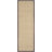 Debroh Natural Fiber Seagrass Solid Color Rug-1549893396