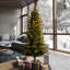 Lighted Artificial Fir Christmas Tree-1402554996